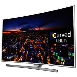 Samsung UE55JU6510 Curved HDR 4K Ultra-HD Smart TV, 55
